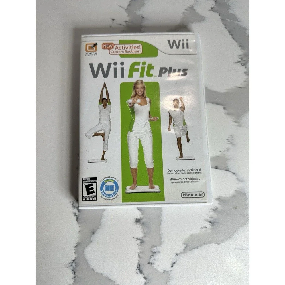 Nintendo Wii Fit Plus for Wii Complete in Case w/ Manual, E, NTSC-U/C (2009)